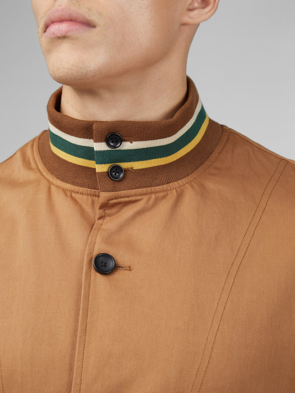 Vestes Ben Sherman Signature Heritage Bomber Marron Clair | MJU-75403041